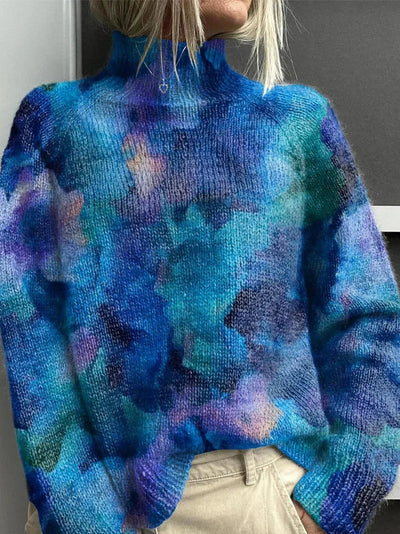 Freja – Varm og elegant rullekravepullover Nustrella