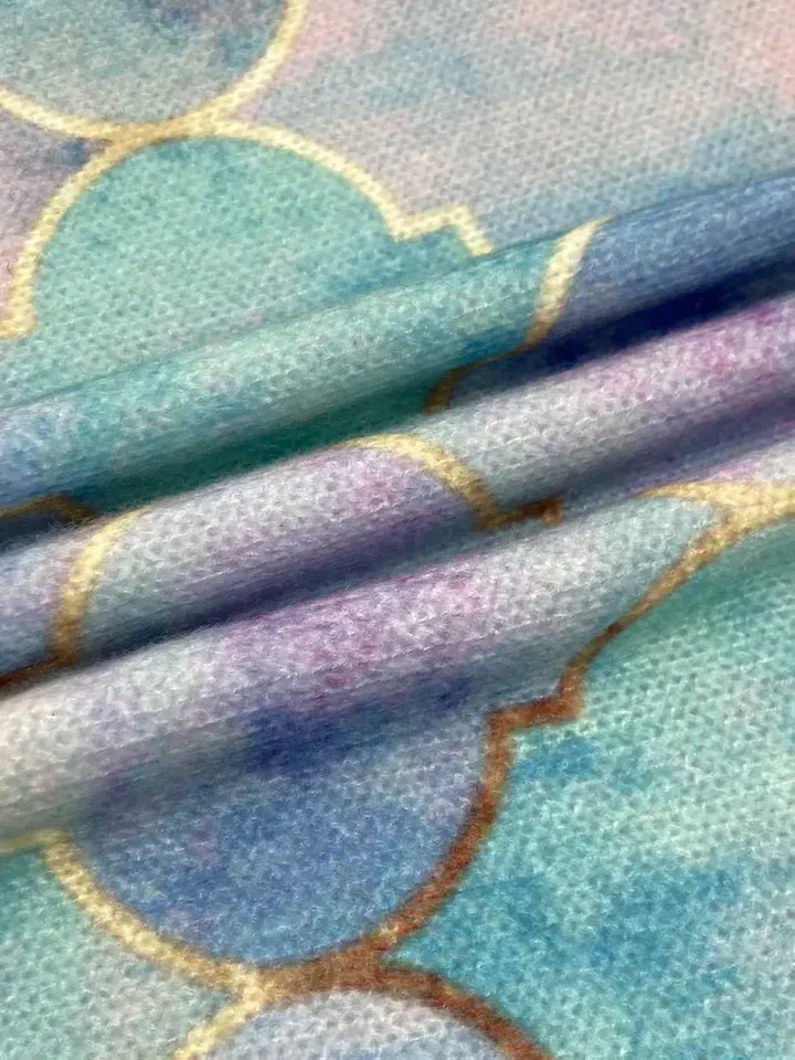 Aurora | Blød Gradient Strikket Turtleneck Sweater Nustrella