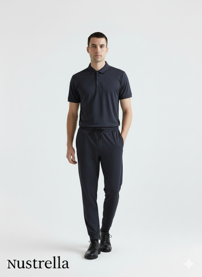 Polo & Pants Set Trendsi