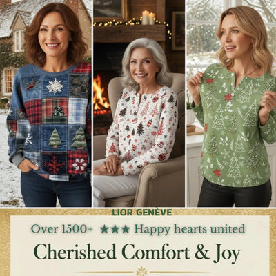 Fiona | Beige Juletræstrik Nustrella