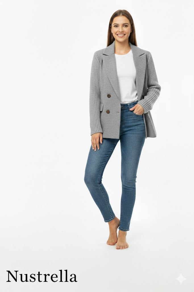 Lapel Casual Coat Nustrella