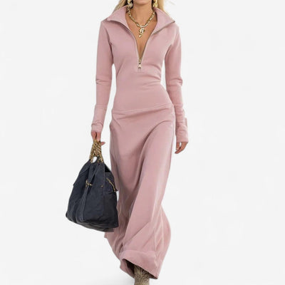 Katsiaryna™ Robe med Krave Nustrella